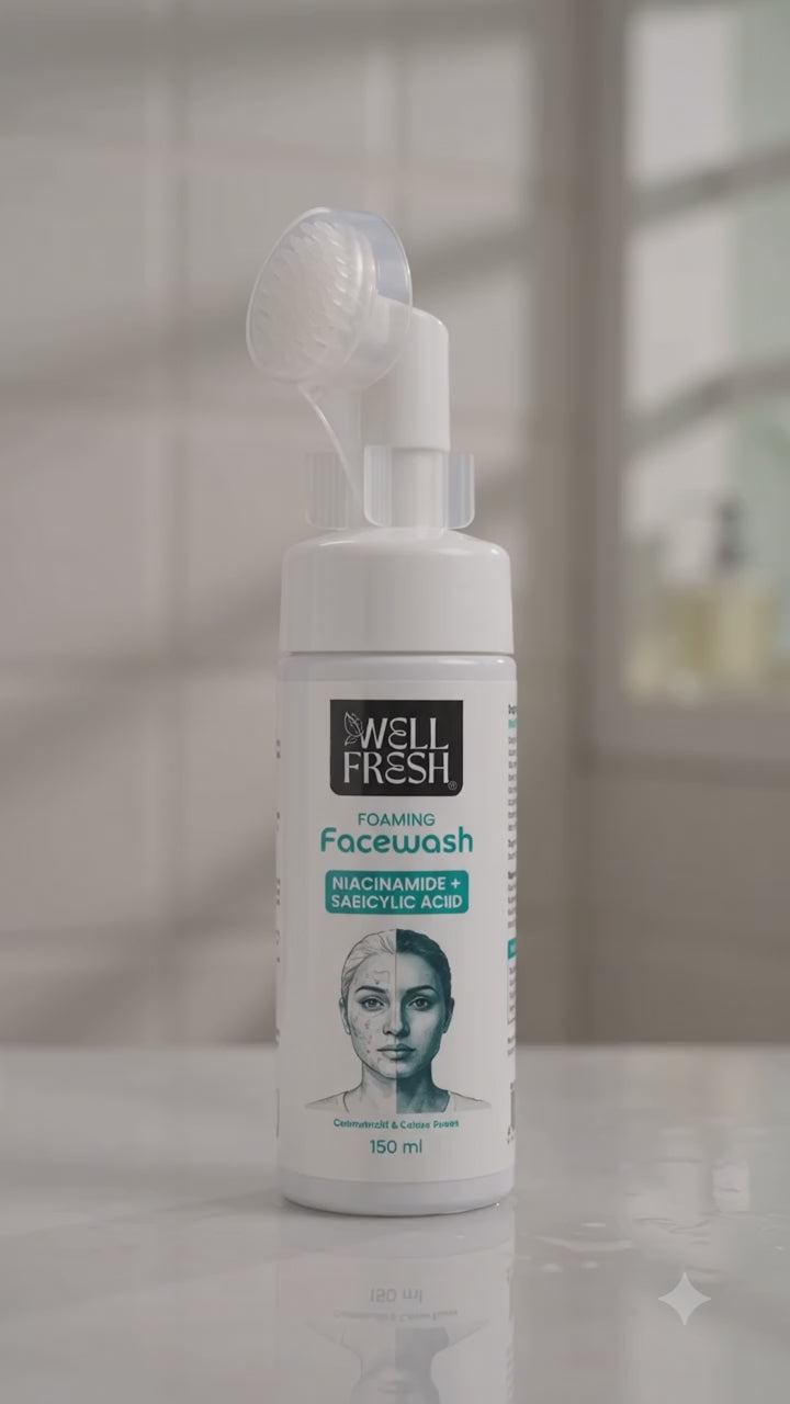 Niacinamide and Salicylic Acid Face Wash for Acne Prone and Oily Skin