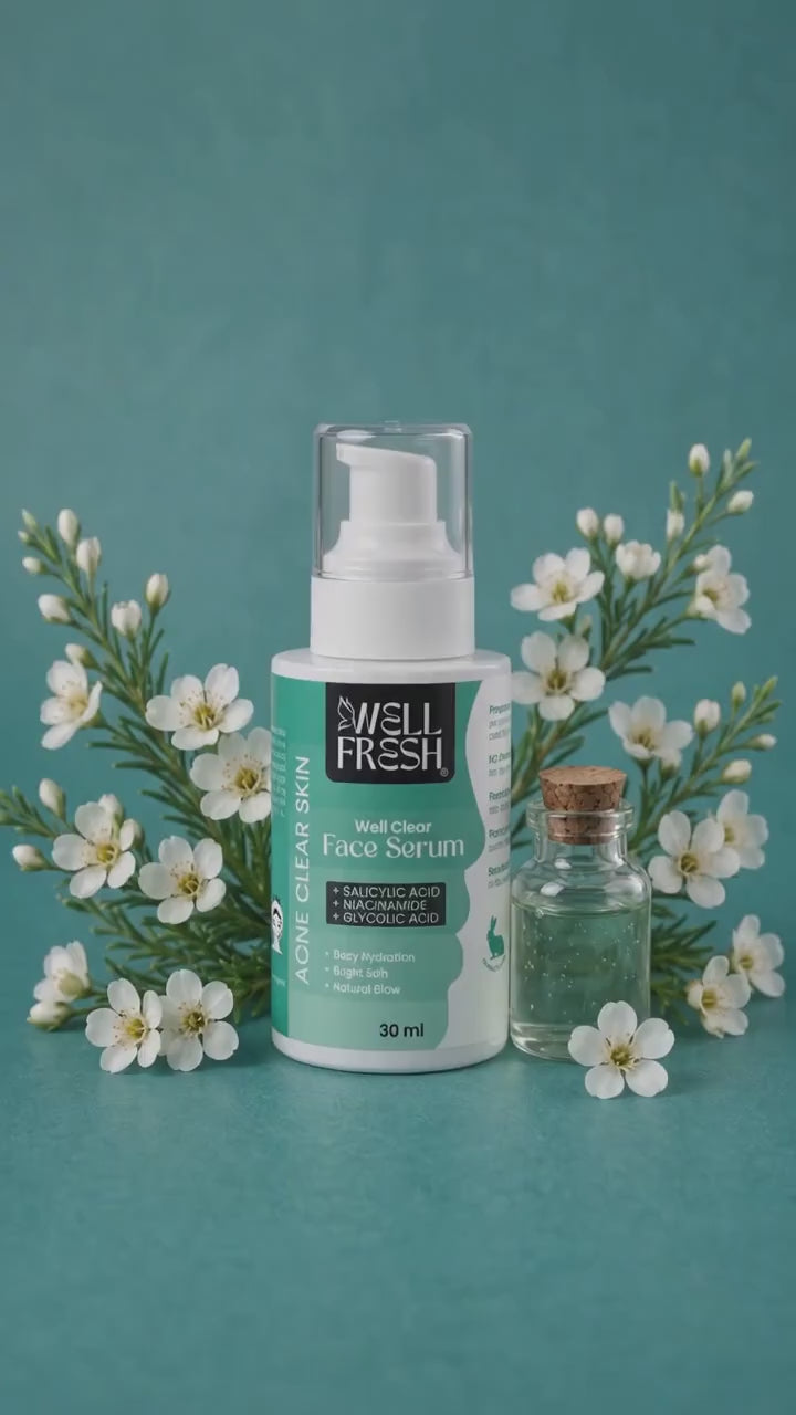 Niacinamide and Glycolic Acid Face Serum for Pimples Dark Spots and Pore Care