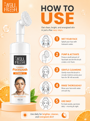 Vitamin C Face Wash for Bright and Glowing Skin